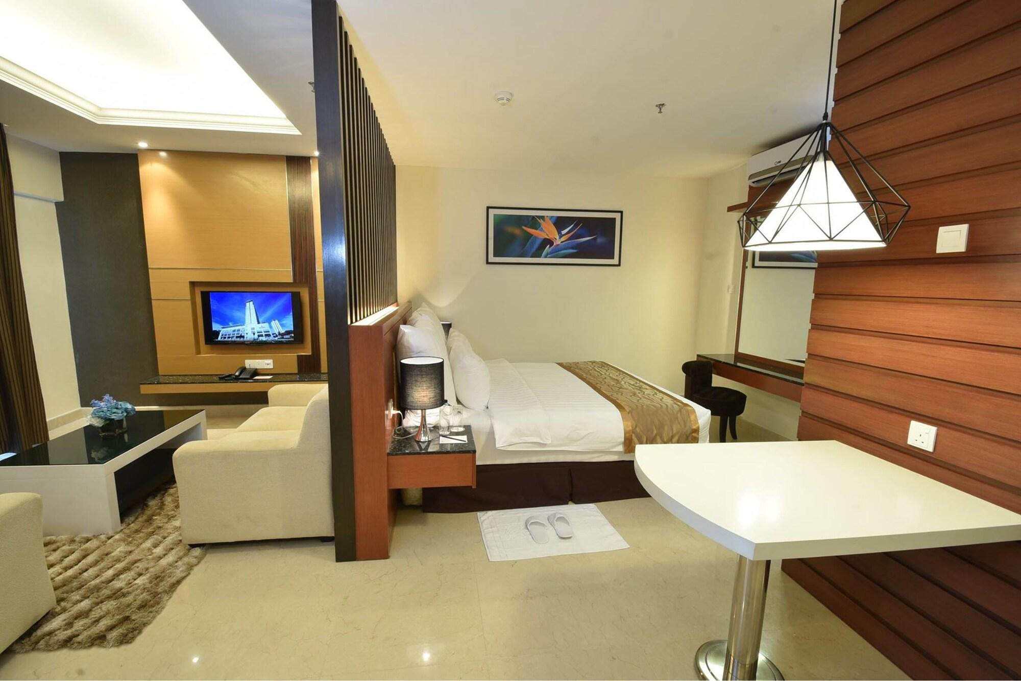 Tenera Hotel بانغي المظهر الخارجي الصورة A room at the hotel