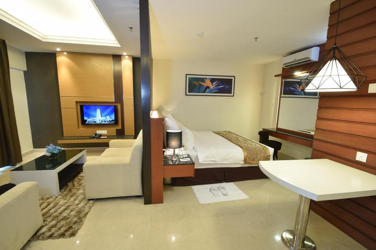 Tenera Hotel بانغي المظهر الخارجي الصورة A room at the hotel